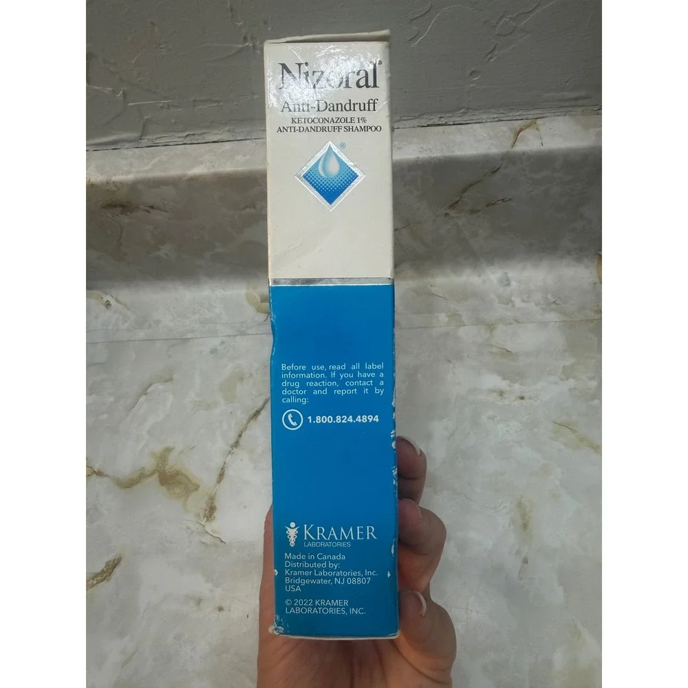 Nizoral Anti-Dandruff Shampoo Ketoconazole 1% Fresh Scent 7 fl oz Exp 08/2026